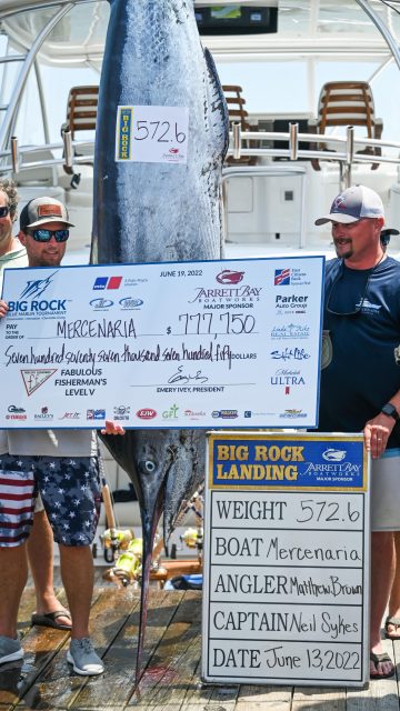 A series of FORTUNATE events 🎣🏆💸

MERCENARIA wins the 64th Annual Big Rock Tournament and takes home a record-breaking $3.4 Million payout 🙌🏻🍾

#bigrocktournament #bigrock #offshore #offshorelife #bluemarlin